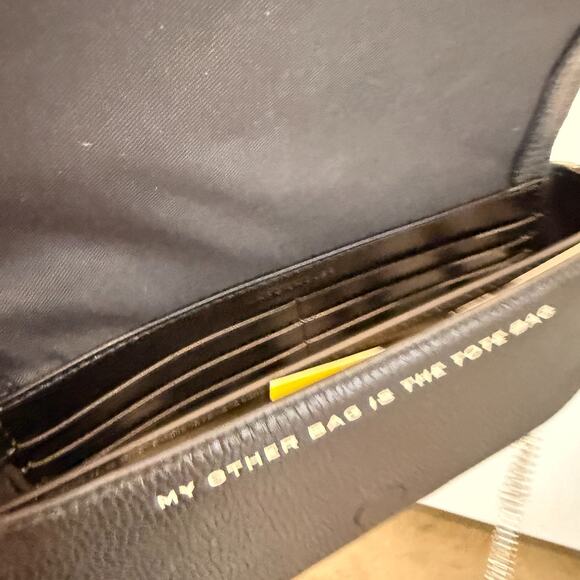 Best Price‼️Marc Jacobs The Leather Mini Bag Black Multi - Picture 6 of 7